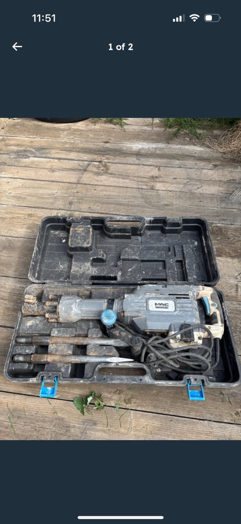 Macalister concrete breaker 