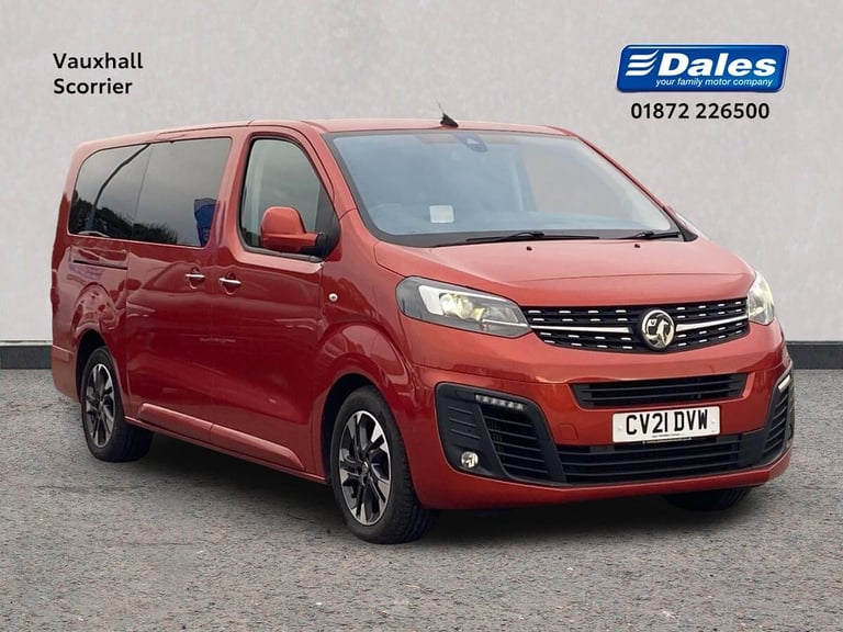 2021 Vauxhall Vivaro Life Vivaro Life 2.0 Turbo D 150PS Elite L 5Dr Estate MPV Diesel Manual