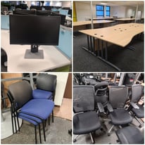Office Chairs, desks, tables, monitors and other office furniture for sale...