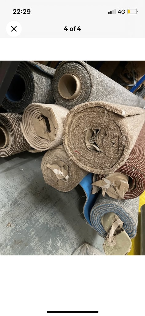 Carpet rolls, brand new clearance . MAY DELIVER