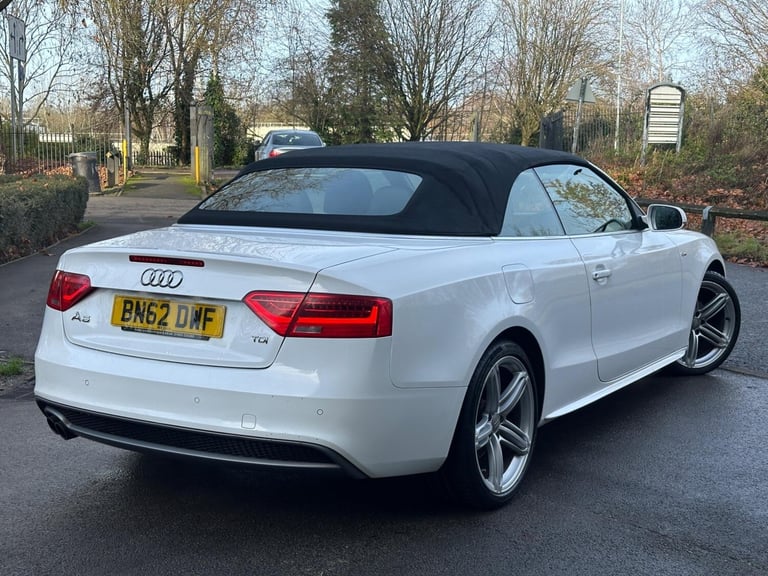 2012 Audi A5 Cabriolet 2.0 TDI S line Euro 5 (s/s) 2dr CONVERTIBLE Diesel Manual