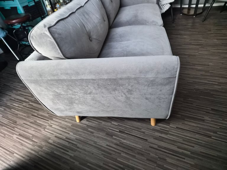 Oak Furniture Land Brook 3 Seater Sofa 