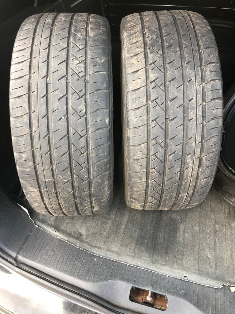 4X PART WORN TYRES 225/45/17