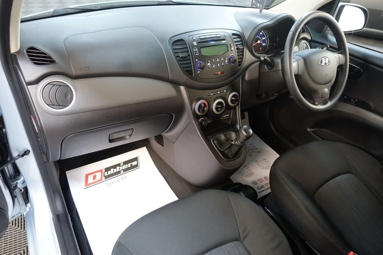 2012 Hyundai i10 1.2 Active 5dr HATCHBACK PETROL Manual