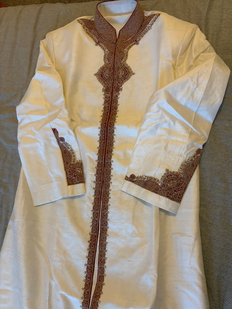 Men’s Asian wedding sherwani 3 piece 