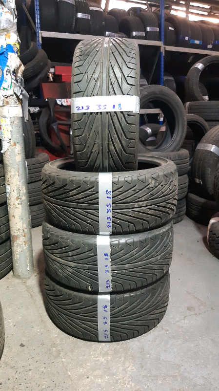 215 35 18s tyres matching set 6mm & 1000s more open 7 days a week 