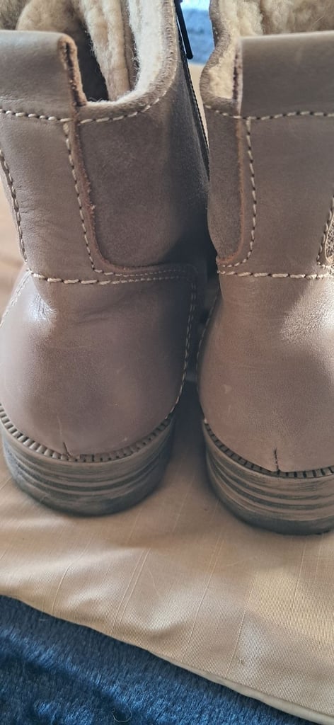 Ladies quality Joseph Siebel suede Chelsea boots 8