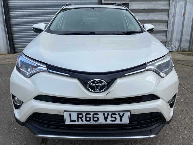 2017 66 REG TOYOTA RAV4 EXCEL 2.0TDi DAMAGED REPAIRABLE SALVAGE