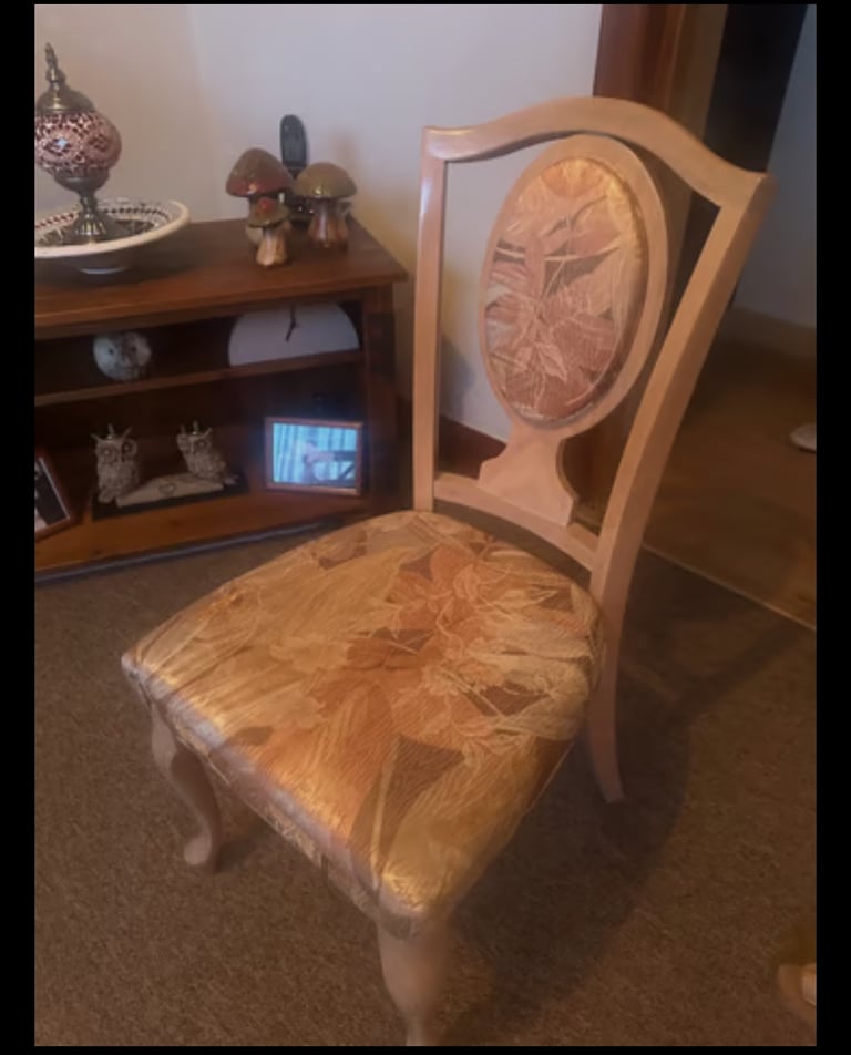 Wooden indoor table and chair - hallway, Conservatory