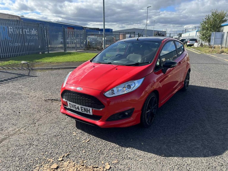 2014 Ford Fiesta 1.0 EcoBoost 140 Zetec S Red 3dr HATCHBACK Petrol Manual