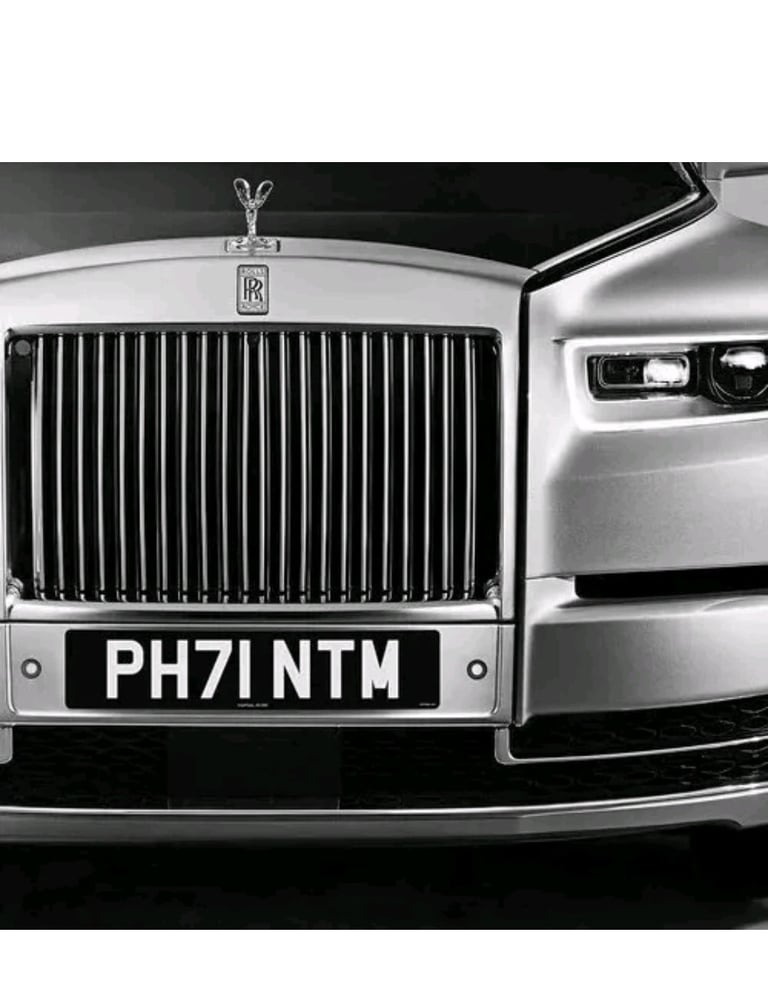 Rolls-Royce Phantom Number Plate 