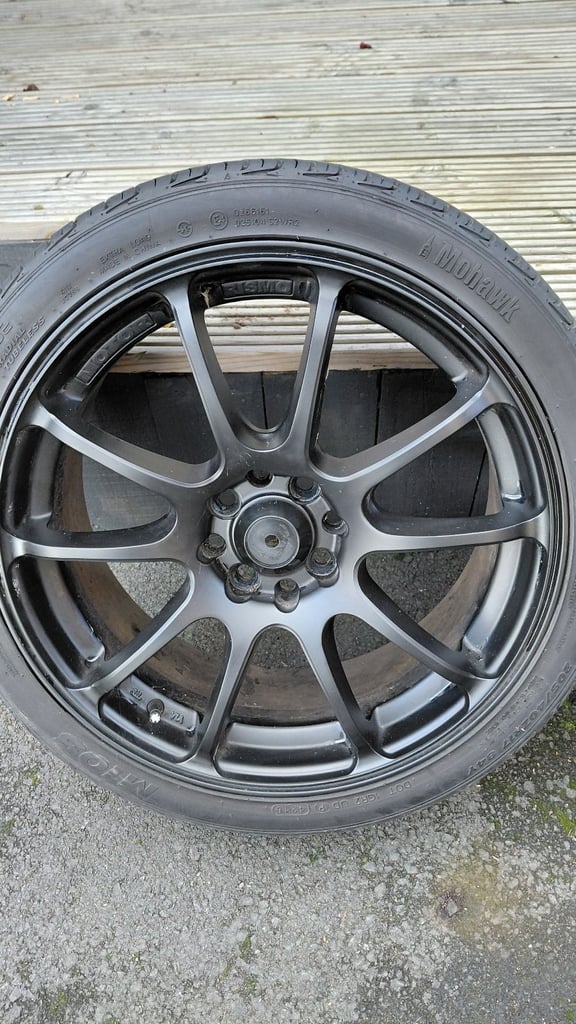17 Inch Motor Rismo Alloy Wheels and Tyres 4 x 100 but multifit