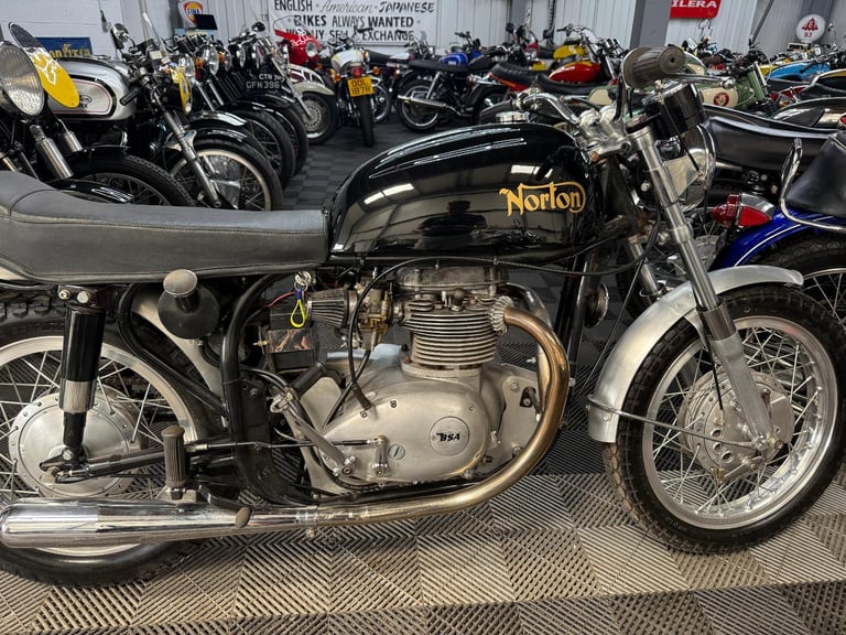 Norbsa special motorcycle. 1961. 750cc, SRM engine, px welcome 