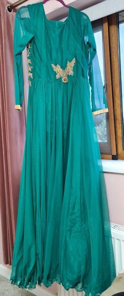 image for Long sleeved evening dress 