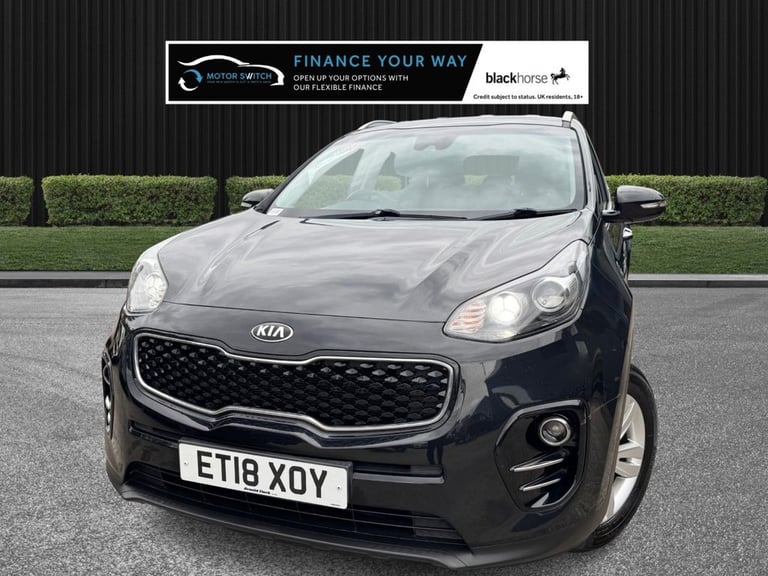 2018 18 KIA SPORTAGE 1.6 GDI 2 SUV 5DR PETROL MANUAL EURO 6 (S/S) (130 BHP)