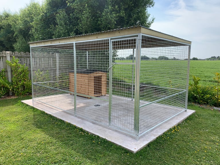 High quality new galvanised dog pens. Dog run. Dog kennel. Pet. Cat enclosures. 