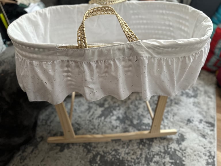 image for Moses basket and stand