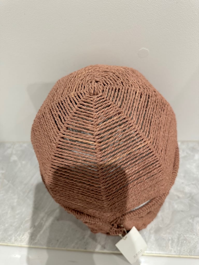 Zara kids house pink storage basket