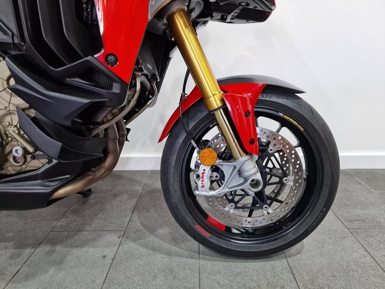 2022 Ducati Multistrada V4 Pikes Peak, Evotech Extras, Full Titanium Termignoni