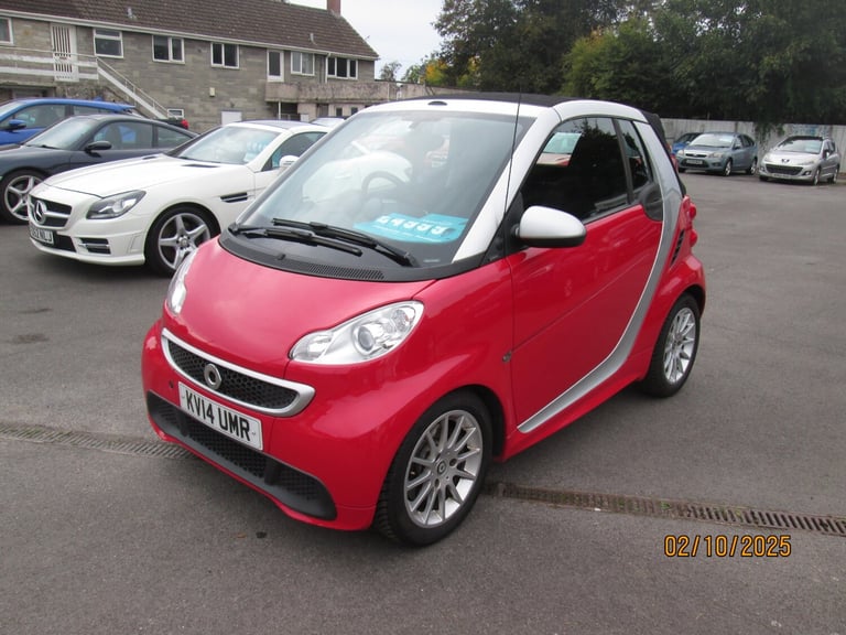 2014 smart fortwo Passion mhd 2dr Softouch Auto [2010] CONVERTIBLE Petrol Automatic