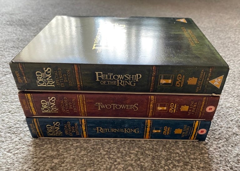 The Lord of the Rings Trilogy - Special Extended DVD Edition - Parts 1, 2 & 3