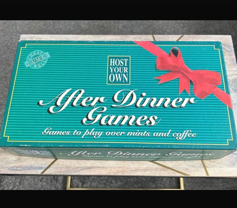 image for After dinner games. Sealed and unused. 