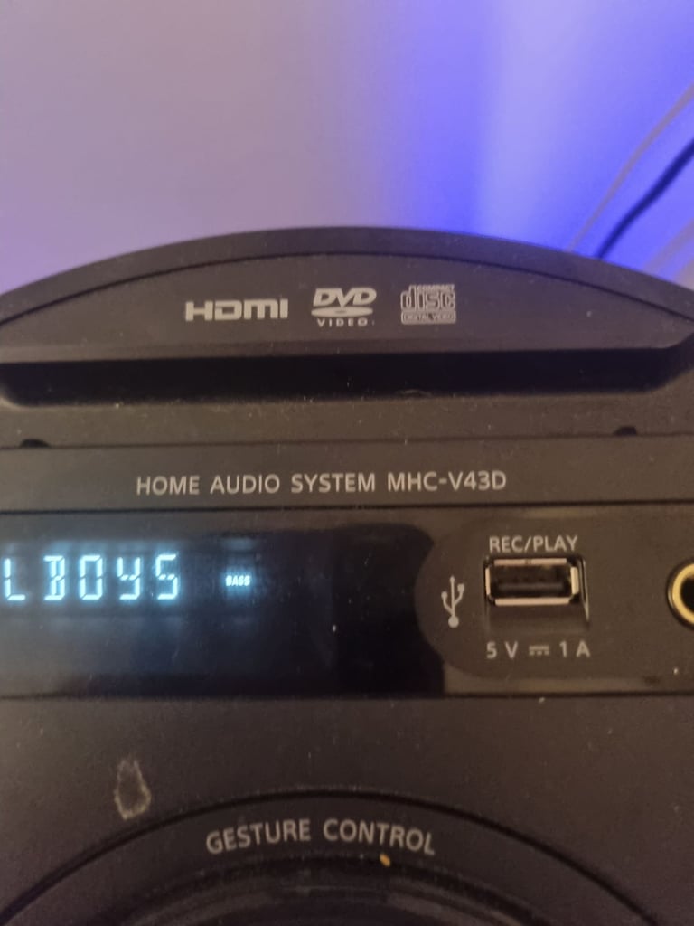 Sony  home audio system 