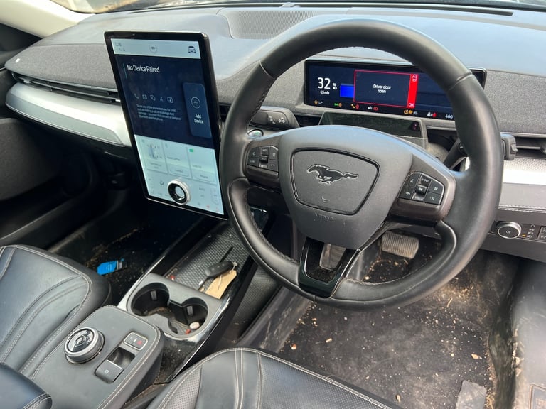 2022 FORD MUSTANG MACHE-E EXTENDED RANGE AUTO ELECTRIC RWD DAMAGED SALVAGE 