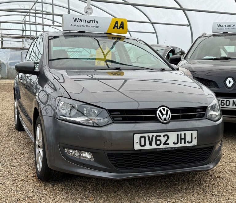 2012 Volkswagen Polo 1.2 Match Euro 5 3dr HATCHBACK Petrol Manual