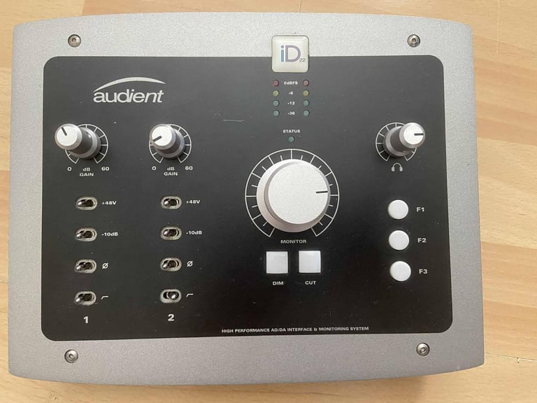 Audient Id22 Interface