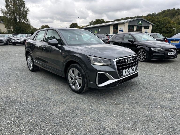 2021 Audi Q2 1.0 TFSI 30 S line SUV 5dr Petrol Manual Euro 6, FSH, ULEZ, Grey ES