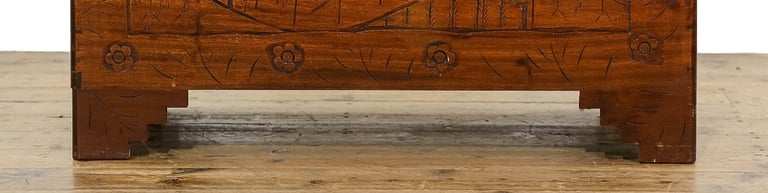 Carved chest 
