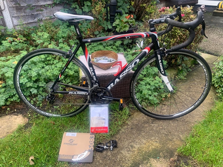 BASSO DEVIL 20 SPEED ITALIAN ROAD BIKE,53cm frame,full campagnolo veloce groupset,UPGRADED