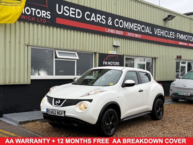 image for 2012 Nissan Juke 1.6 Visia SUV 5dr Petrol Manual Euro 5 (117 ps) HATCHBACK Petrol Manual