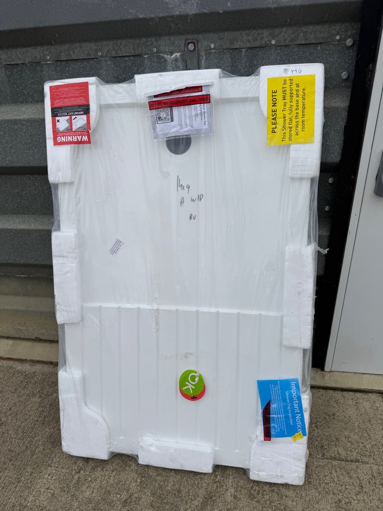 Shower tray 1400 x 900