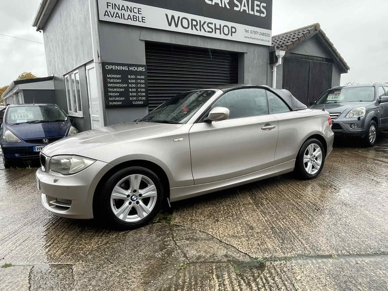 2010 BMW 1 Series 118d SE 2dr CONVERTIBLE DIESEL Manual