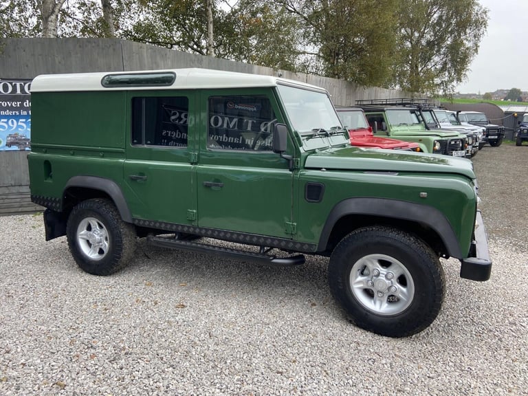 1998 Land Rover Defender Hard Top TDCi PANEL VAN DIESEL Manual