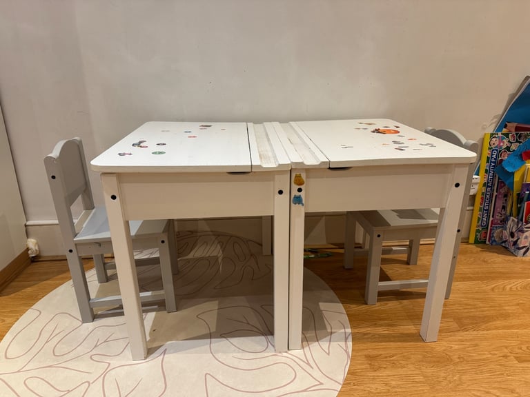 image for IKEA kids desk with storage