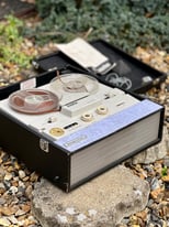 Vintage Elizabethan Elite 2 Track Reel To Reel Tape Recorder - GWO