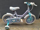 Kids Bike with stabilisers Pedal pals