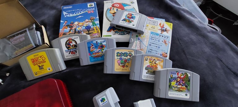 Nintendo N64 Console Japanese NTSC Bundle SummerCart64