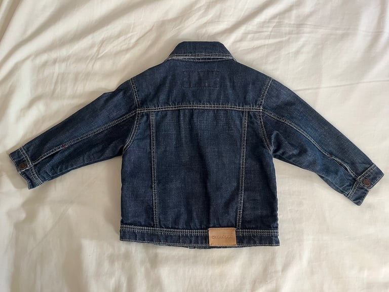 Original Burberry Kids Denim Jacket Age 18 Months