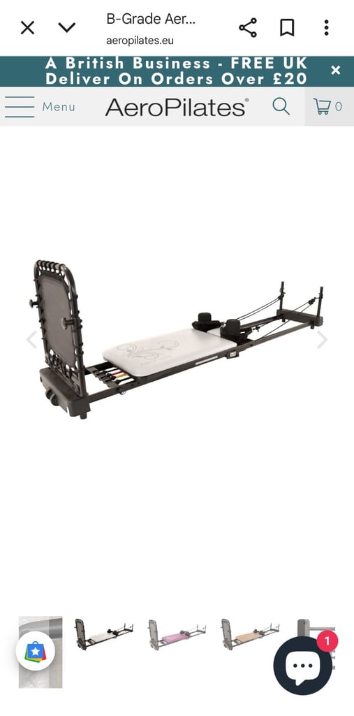 AeroPilates Pilates 4 cord  Reformer