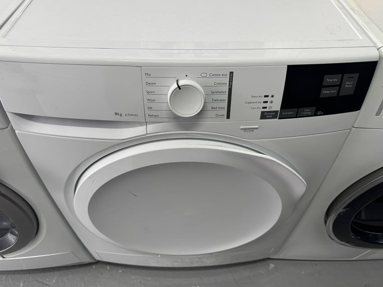 John Lewis 8 kg Heat Pump Tumble Dryer -Free Same Day Delivery