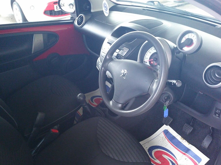 2014 Peugeot 107 1.0 Active 3dr HATCHBACK Petrol Manual