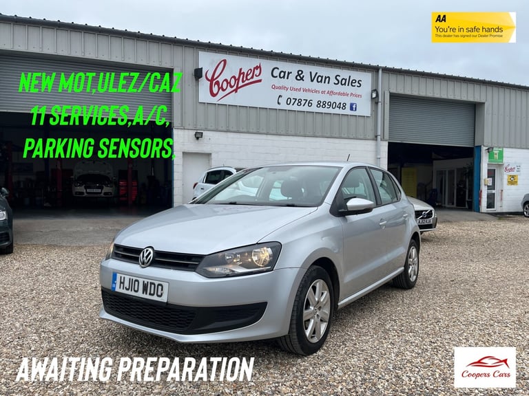 2010 Volkswagen Polo 1.4 SE 5dr HATCHBACK Petrol Manual