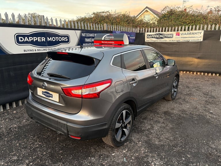 2016 Nissan Qashqai N-Connecta 1.6 DIG-T 163PS Hatchback Petrol Manual