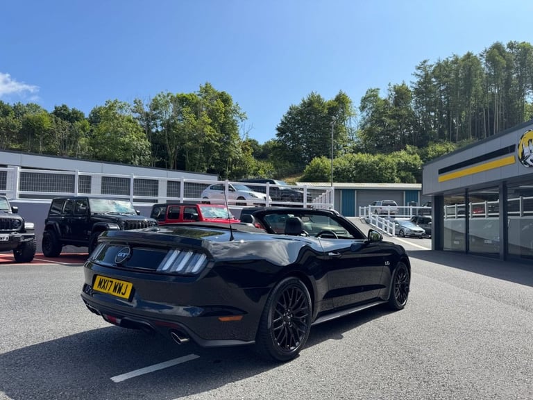 2017 17 FORD MUSTANG 5.0 V8 GT CONVERTIBLE 2DR PETROL SELSHIFT EURO 6 (416 BHP)