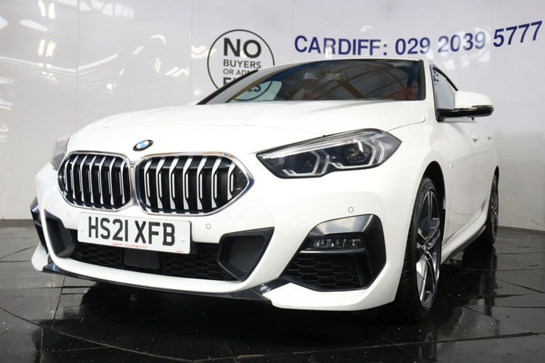 2021 BMW 2 Series Gran Coupe 2.0 218d M Sport 4dr (FULL RED LEATHER) Saloon Diesel Manual