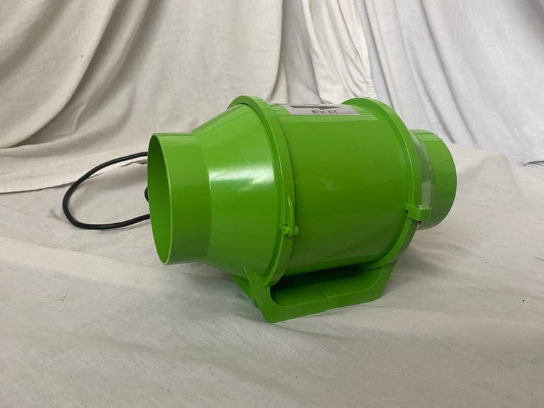 Green-Air Empire In-Line Extractor Fan - 4-inch fan